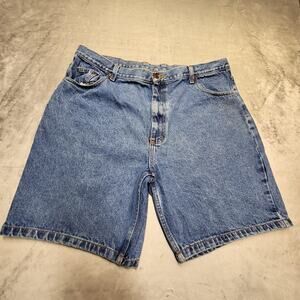 Two Pepper Denim Shorts Mens 39 Blue Jeanwear Relaxed Fit Casual Classic Style